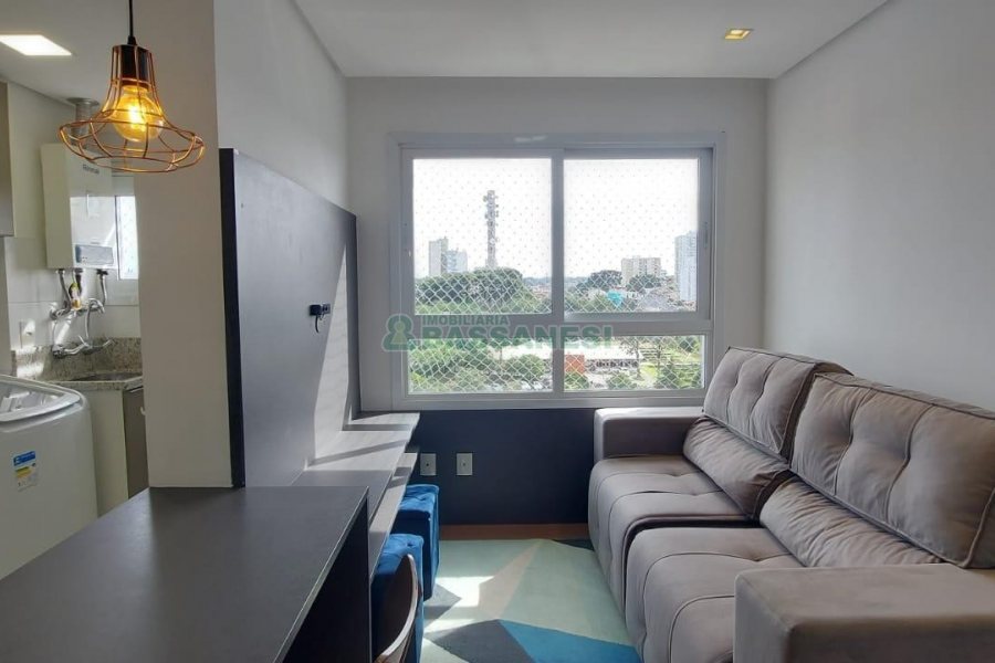 Apartamento com 35m², 1 dormitório, 1 vaga, no bairro Lourdes em Caxias do Sul para Alugar