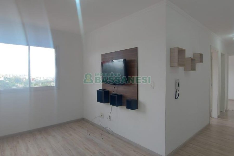 Apartamento com 62m², 2 dormitórios, 1 vaga, no bairro Vinhedos em Caxias do Sul para Alugar