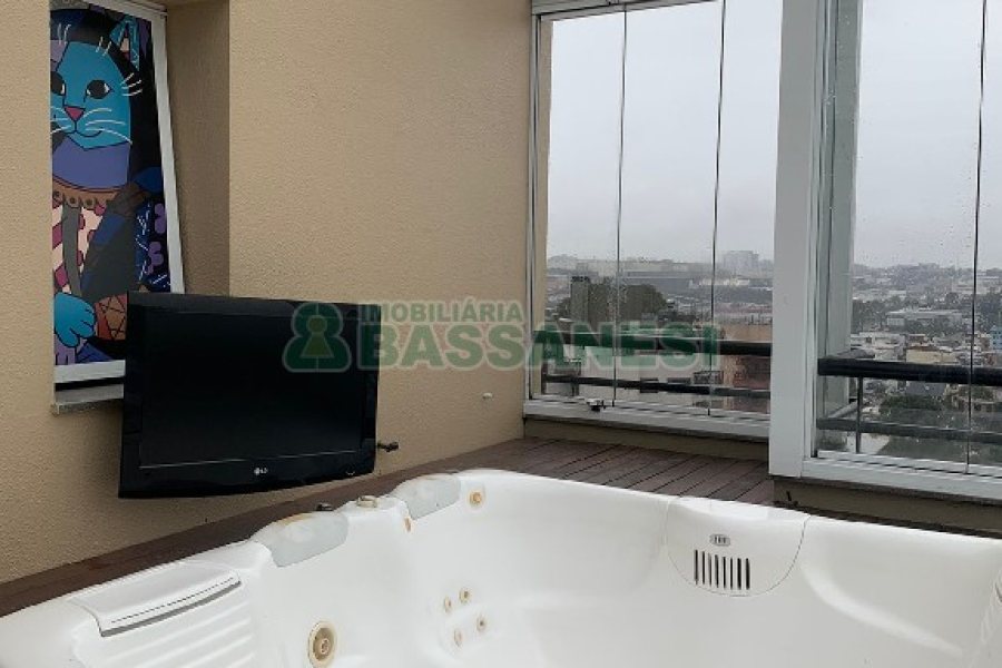 Apto Mobiliado com 206m², 3 dormitórios, 4 vagas, no bairro Jardim América em Caxias do Sul para Alugar ou Comprar