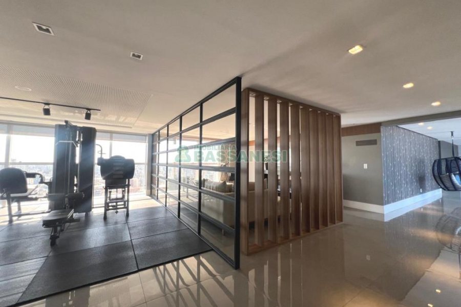 Apto Mobiliado com 178m², 3 dormitórios, 3 vagas, no bairro Centro em Caxias do Sul para Alugar