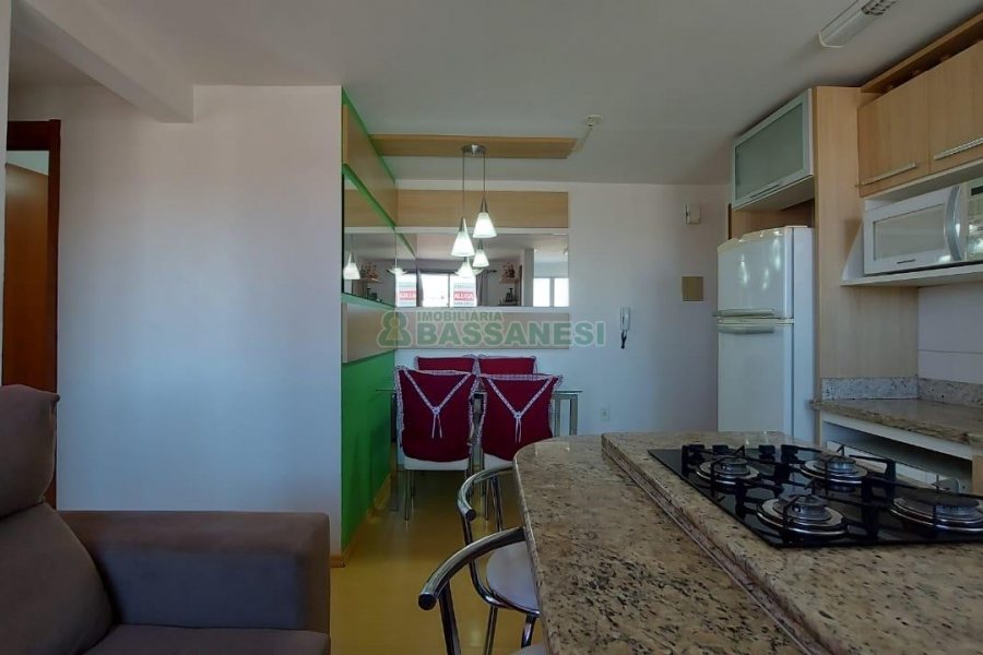 Apto Mobiliado com 59m², 2 dormitórios, 1 vaga, no bairro Santo Antônio em Caxias do Sul para Alugar