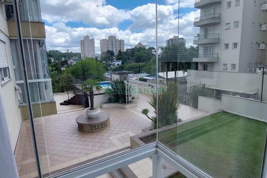 Apto Mobiliado com 116m², 3 dormitórios, 2 vagas, no bairro Santa Catarina em Caxias do Sul para Alugar