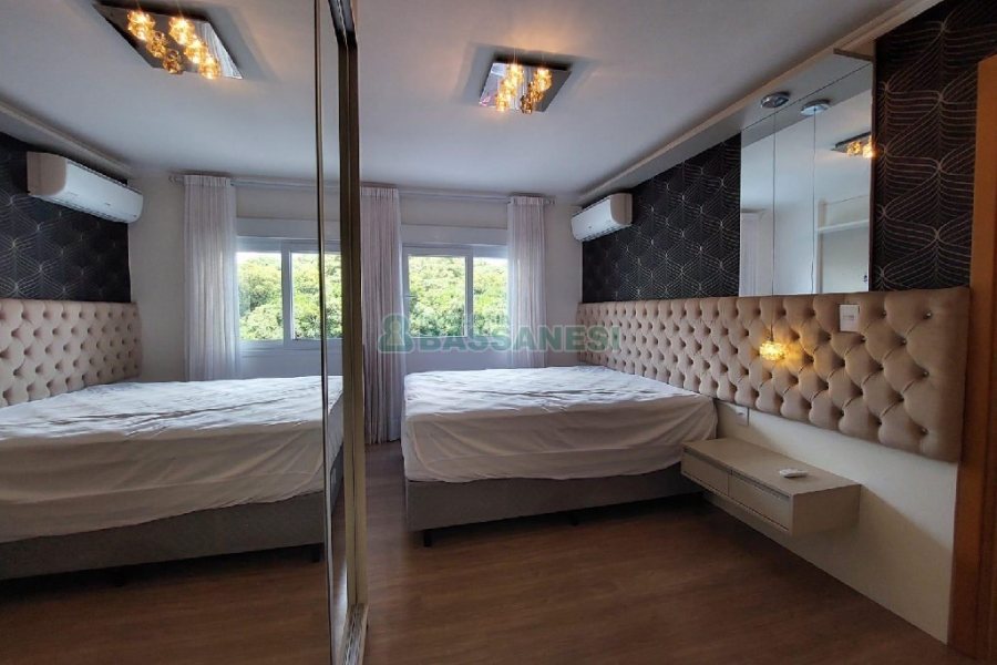 Apto Mobiliado com 58m², 2 dormitórios, 2 vagas, no bairro Madureira em Caxias do Sul para Alugar