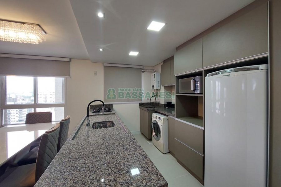 Apto Mobiliado com 53m², 1 dormitório, 1 vaga, no bairro Centro em Caxias do Sul para Alugar