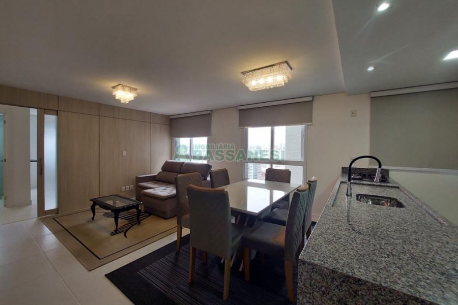 Apto Mobiliado com 53m², 1 dormitório, 1 vaga, no bairro Centro em Caxias do Sul para Alugar