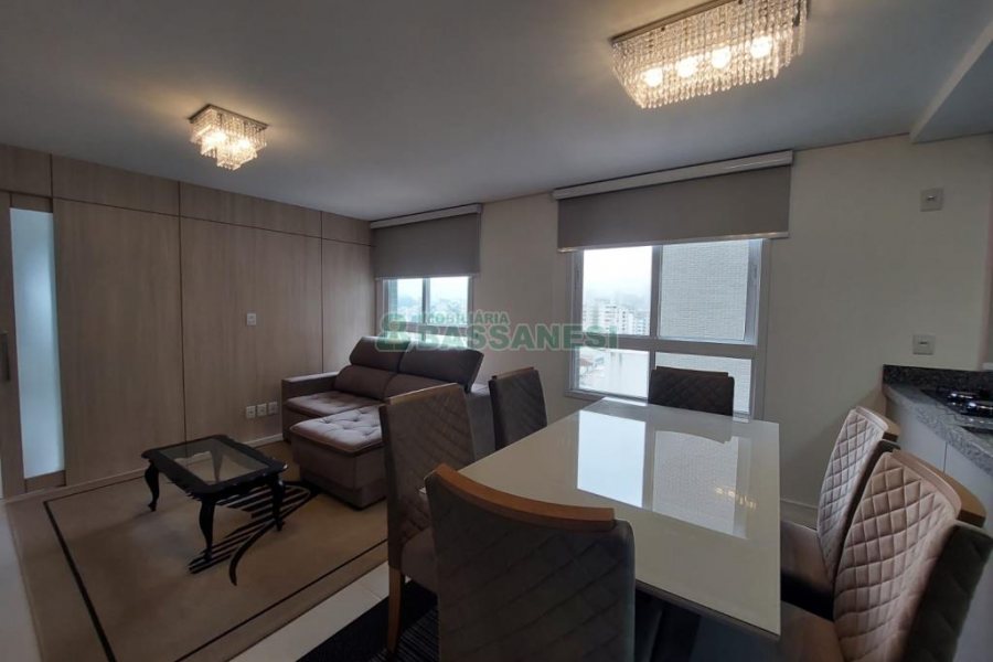 Apto Mobiliado com 53m², 1 dormitório, 1 vaga, no bairro Centro em Caxias do Sul para Alugar