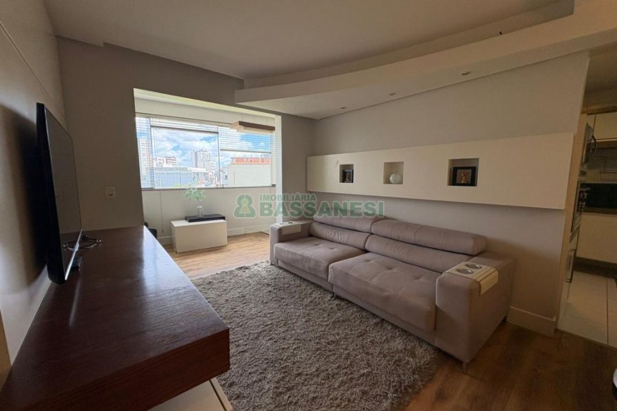 Apto Mobiliado com 85m², 2 dormitórios, 2 vagas, no bairro Charqueadas em Caxias do Sul para Alugar