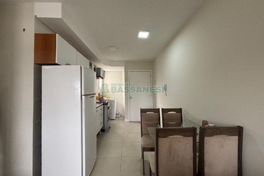 Apto Mobiliado com 52m², 2 dormitórios, 1 vaga, no bairro São Luiz em Caxias do Sul para Alugar