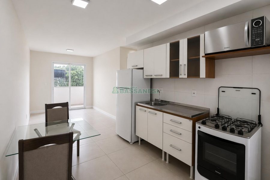 Apartamento com 52m², 2 dormitórios, 1 vaga, no bairro São Luiz em Caxias do Sul para Alugar