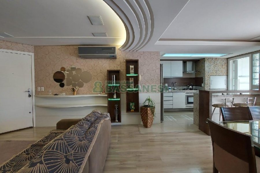 Apto Mobiliado com 277m², 2 dormitórios, 4 vagas, no bairro Jardim América em Caxias do Sul para Alugar ou Comprar