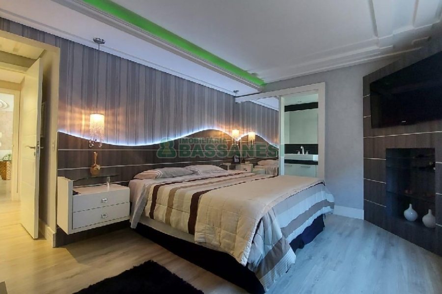 Apto Mobiliado com 277m², 2 dormitórios, 4 vagas, no bairro Jardim América em Caxias do Sul para Alugar ou Comprar