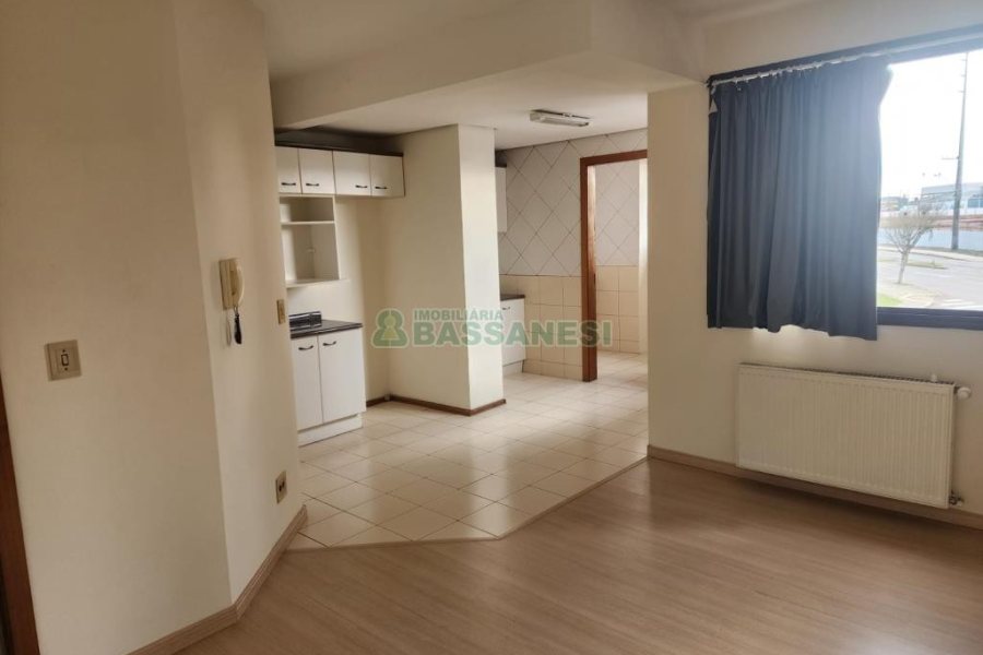 Apartamento com 58m², 1 dormitório, 1 vaga, no bairro Desvio Rizzo em Caxias do Sul para Alugar ou Comprar