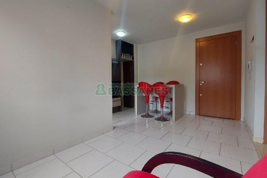 Apartamento com 42m², 2 dormitórios, 1 vaga, no bairro Nossa Senhora do Rosário em Caxias do Sul para Alugar