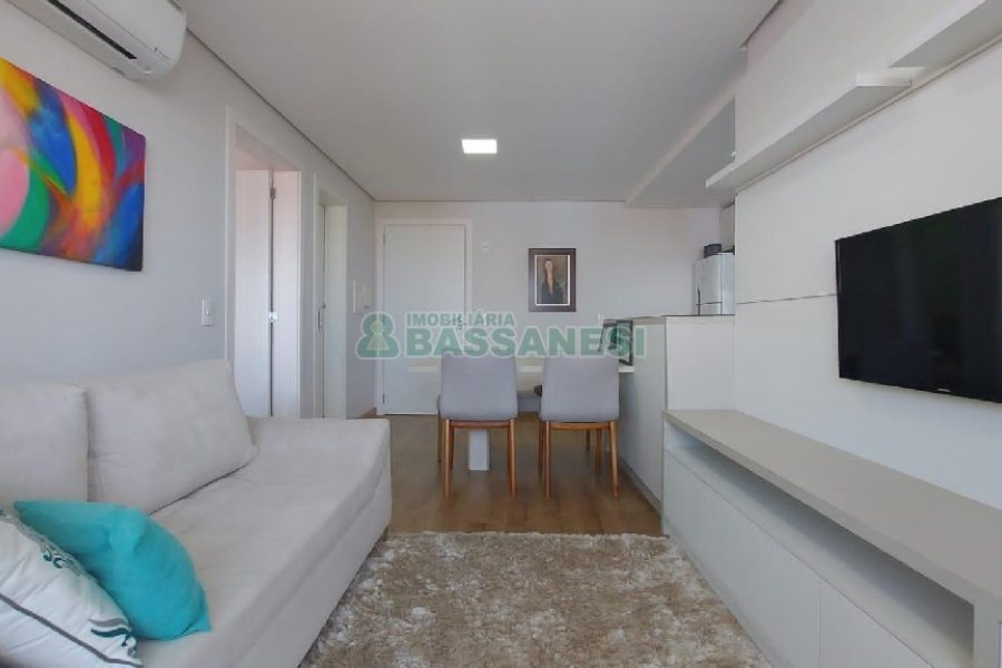 Apto Mobiliado com 49m², 1 dormitório, 1 vaga, no bairro Villagio Iguatemi em Caxias do Sul para Alugar