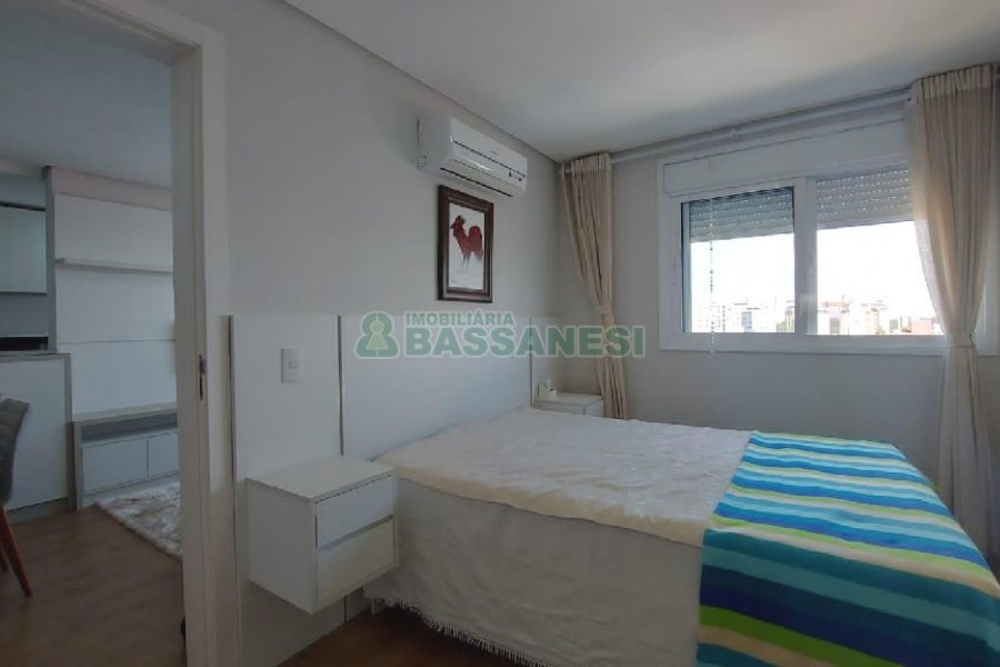 Apto Mobiliado com 49m², 1 dormitório, 1 vaga, no bairro Villagio Iguatemi em Caxias do Sul para Alugar