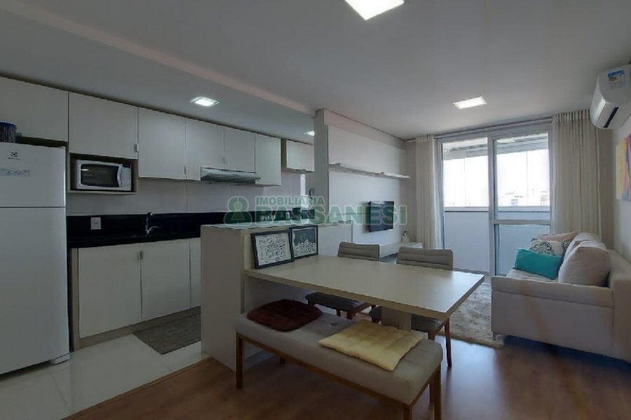 Apto Mobiliado com 49m², 1 dormitório, 1 vaga, no bairro Villagio Iguatemi em Caxias do Sul para Alugar