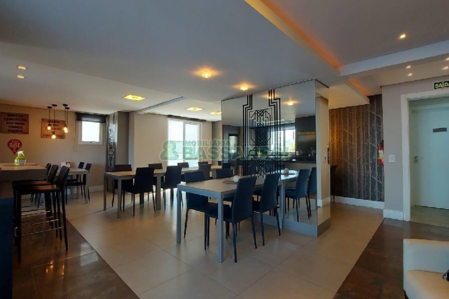 Apto Mobiliado com 49m², 1 dormitório, 1 vaga, no bairro Villagio Iguatemi em Caxias do Sul para Alugar