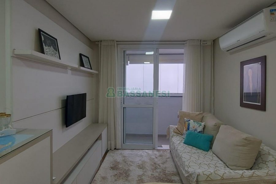 Apto Mobiliado com 49m², 1 dormitório, 1 vaga, no bairro Villagio Iguatemi em Caxias do Sul para Alugar