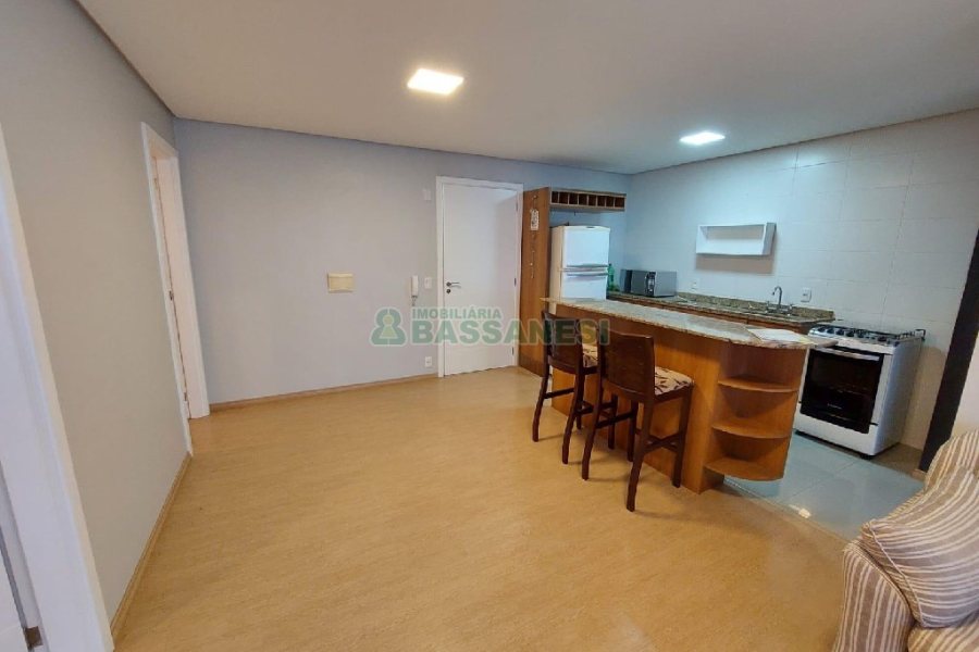 Apto Mobiliado com 65m², 1 dormitório, 1 vaga, no bairro Villagio Iguatemi em Caxias do Sul para Alugar