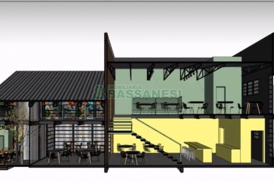 Casa Comercial com 172m², 3 dormitórios, no bairro Lourdes em Caxias do Sul para Comprar