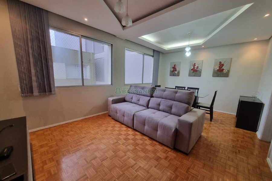 Apartamento com 105m², 3 dormitórios, 1 vaga, no bairro Centro em Caxias do Sul para Alugar