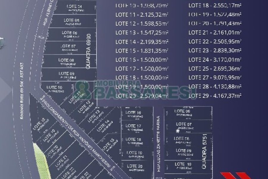 Terreno com 2161m², no bairro Distrito Industrial em Caxias do Sul para Comprar