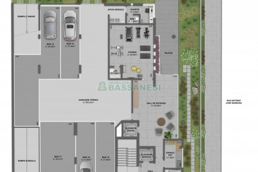 Apartamento com 199m², 3 dormitórios, 4 vagas, no bairro Exposição em Caxias do Sul para Comprar