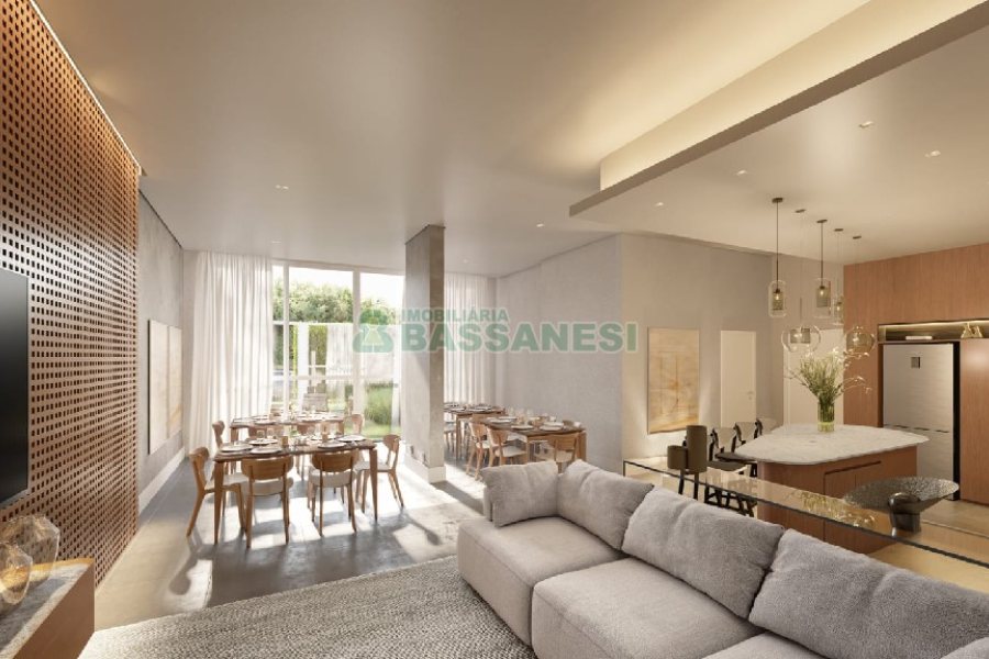 Apartamento com 106m², 3 dormitórios, 2 vagas, no bairro Panazzolo em Caxias do Sul para Comprar