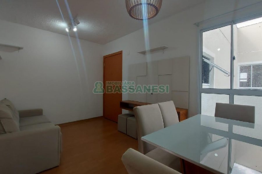 Apartamento com 40m², 2 dormitórios, no bairro Panazzolo em Caxias do Sul para Alugar
