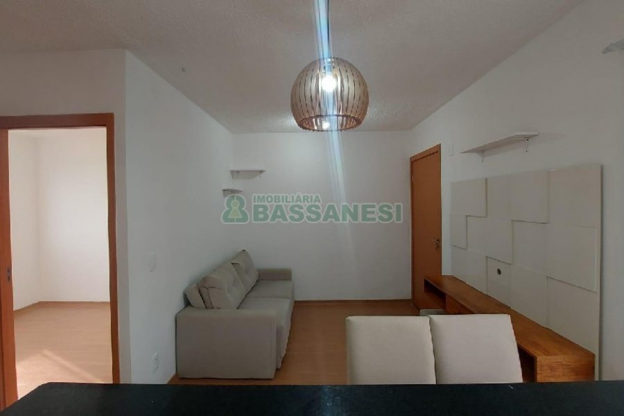 Apartamento com 40m², 2 dormitórios, no bairro Panazzolo em Caxias do Sul para Alugar