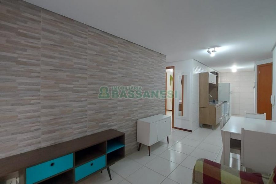 Apto Mobiliado com 49m², 2 dormitórios, 1 vaga, no bairro Desvio Rizzo em Caxias do Sul para Alugar ou Comprar