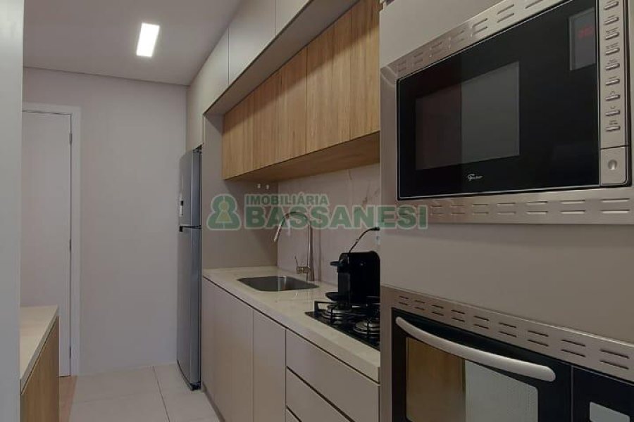 Apartamento com 55m², 2 dormitórios, 1 vaga, no bairro Nossa Senhora da Saúde em Caxias do Sul para Comprar