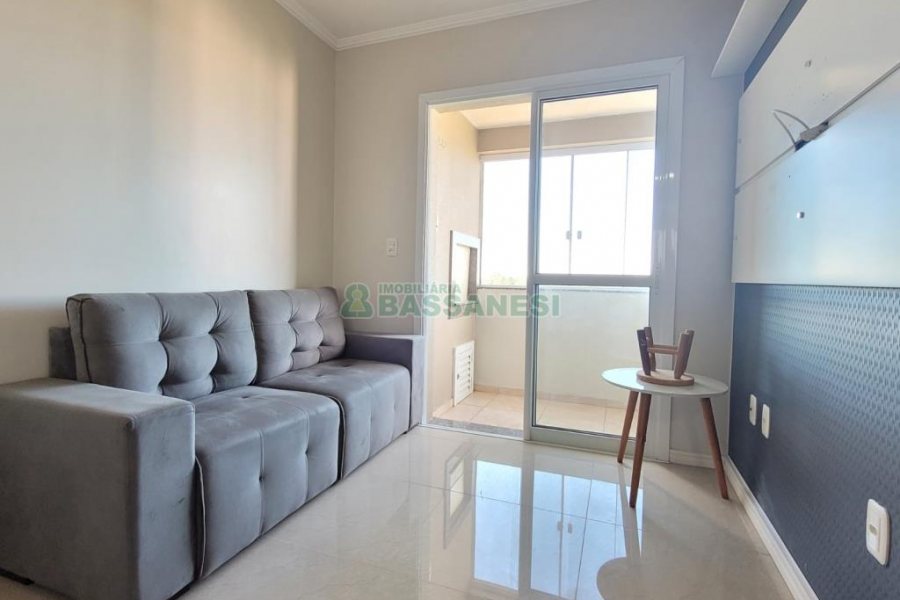 Apto Mobiliado com 55m², 2 dormitórios, 2 vagas, no bairro Bela Vista em Caxias do Sul para Alugar