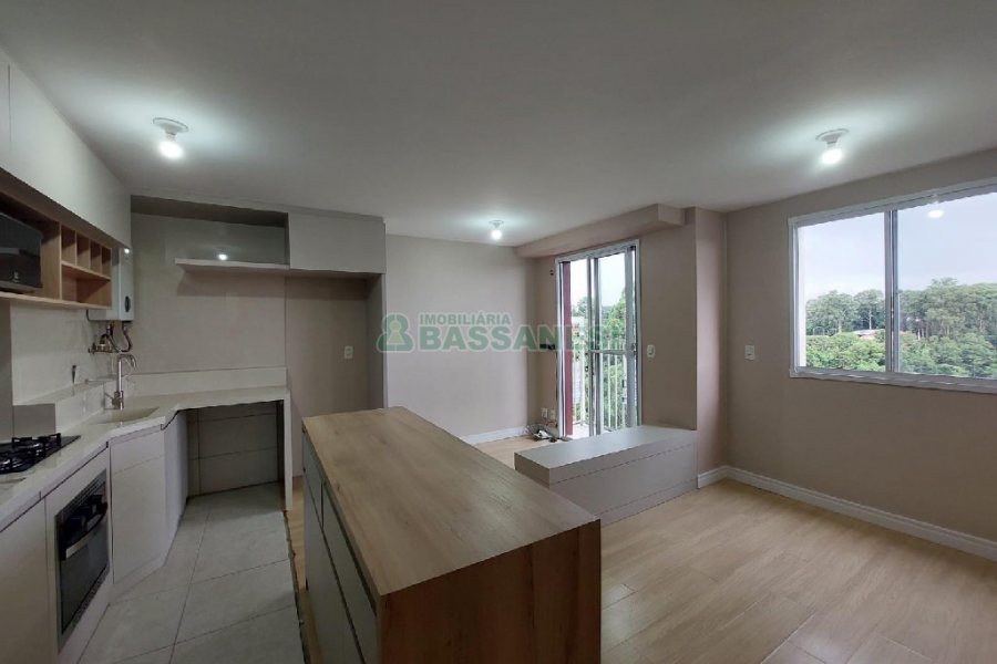 Apartamento com 42m², 1 dormitório, 2 vagas, no bairro Petrópolis em Caxias do Sul para Alugar