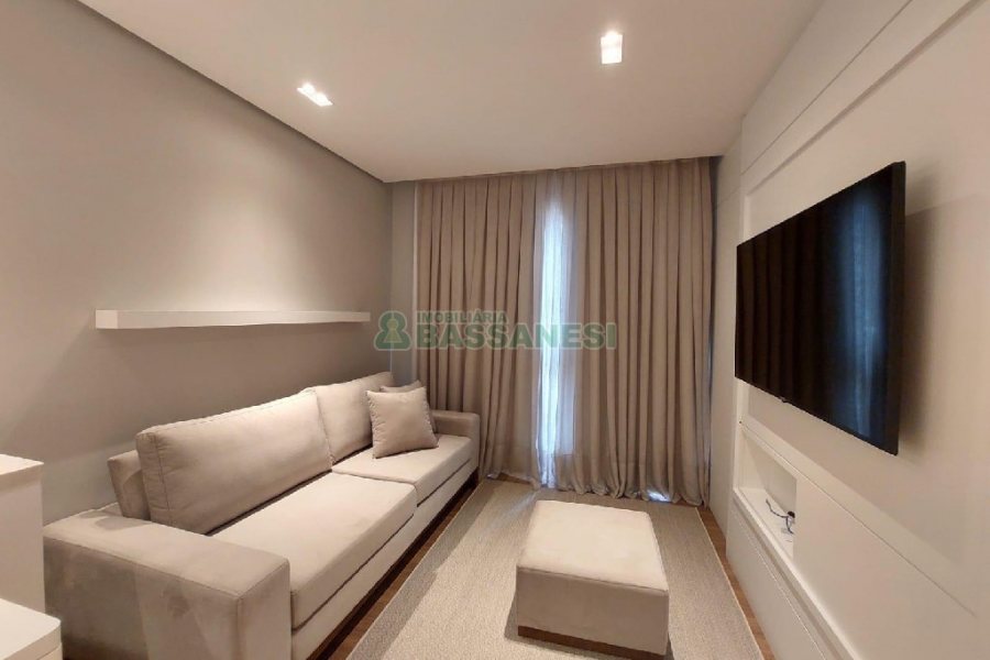 Apto Mobiliado com 48m², 1 dormitório, 1 vaga, no bairro Santa Catarina em Caxias do Sul para Alugar