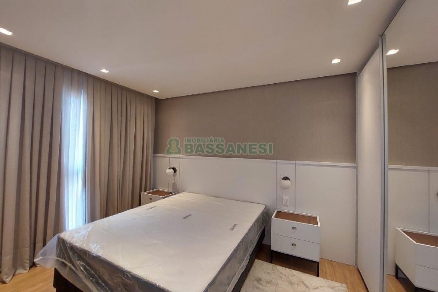 Apto Mobiliado com 48m², 1 dormitório, 1 vaga, no bairro Santa Catarina em Caxias do Sul para Alugar