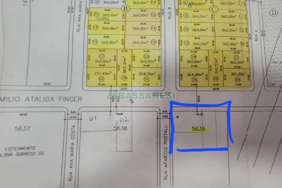 Terreno com 746m², no bairro Colina Sorriso em Caxias do Sul para Alugar ou Comprar