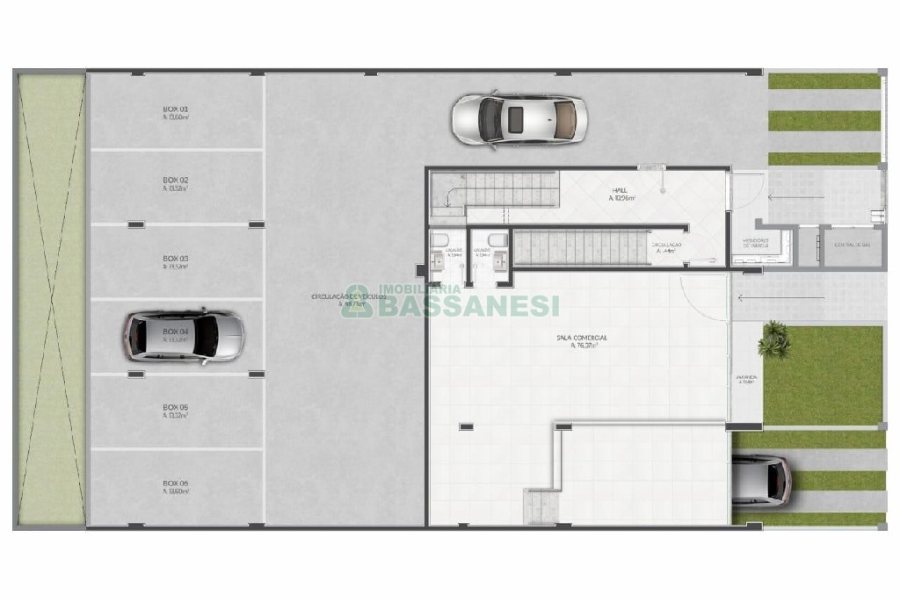 Loja com 87m², no bairro Jardim Eldorado em Caxias do Sul para Alugar ou Comprar