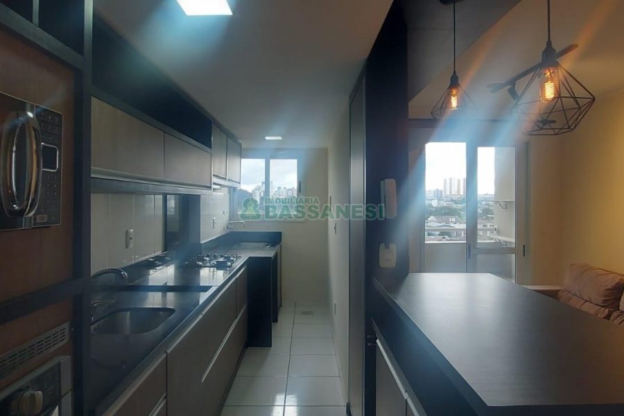 Apto Mobiliado com 58m², 2 dormitórios, 1 vaga, no bairro Vila Verde em Caxias do Sul para Alugar