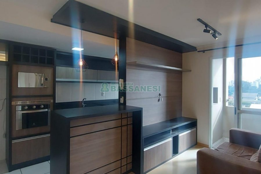 Apto Mobiliado com 58m², 2 dormitórios, 1 vaga, no bairro Vila Verde em Caxias do Sul para Alugar