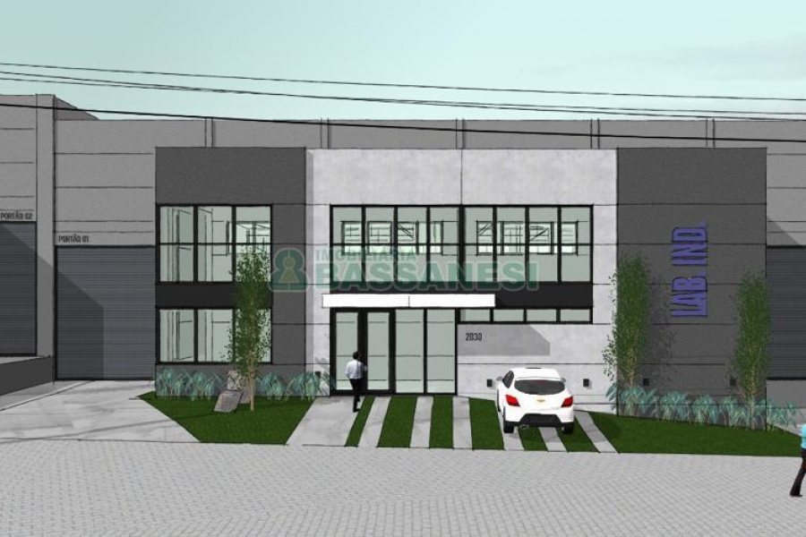 Pavilhão com 1220m², no bairro Desvio Rizzo em Caxias do Sul para Alugar