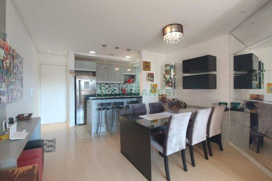 Apartamento com 66m², 2 dormitórios, 2 vagas, no bairro Desvio Rizzo em Caxias do Sul para Alugar