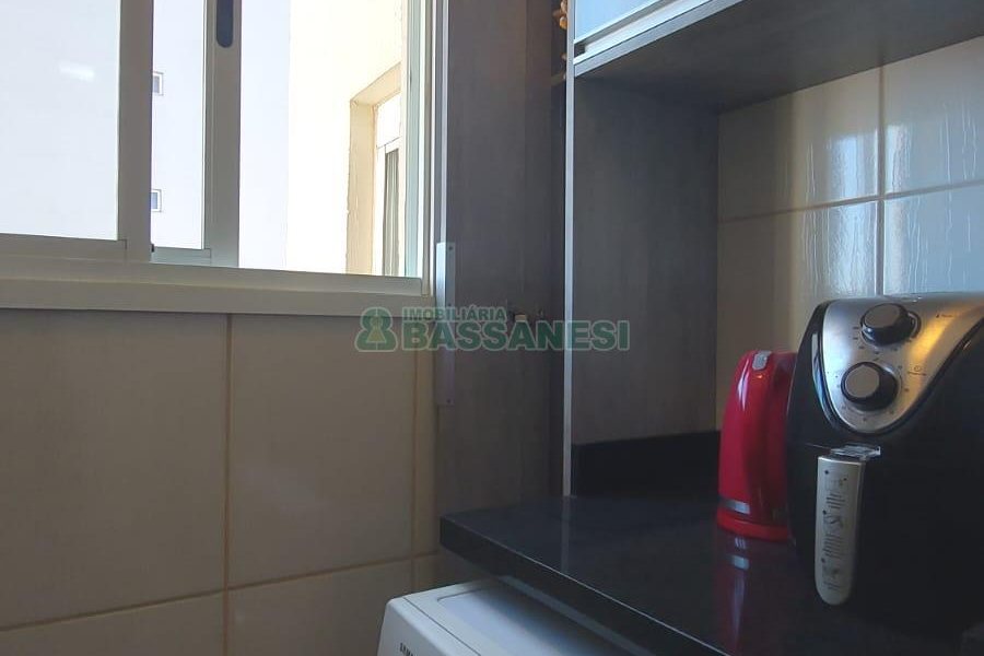 Apartamento com 66m², 2 dormitórios, 2 vagas, no bairro Desvio Rizzo em Caxias do Sul para Alugar