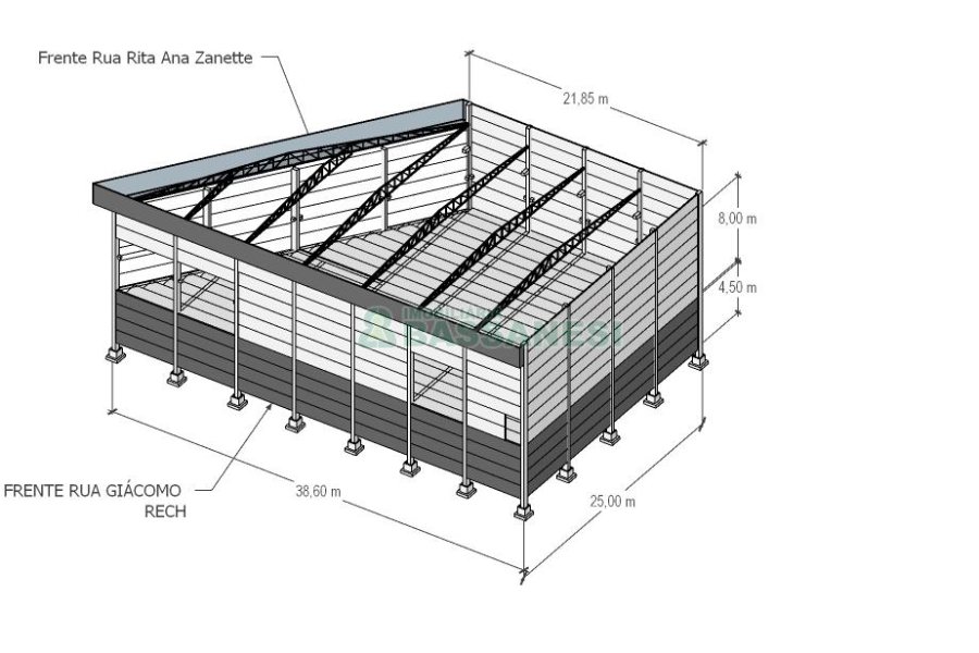 Pavilhão com 1500m², no bairro Jardim das Hortências em Caxias do Sul para Alugar