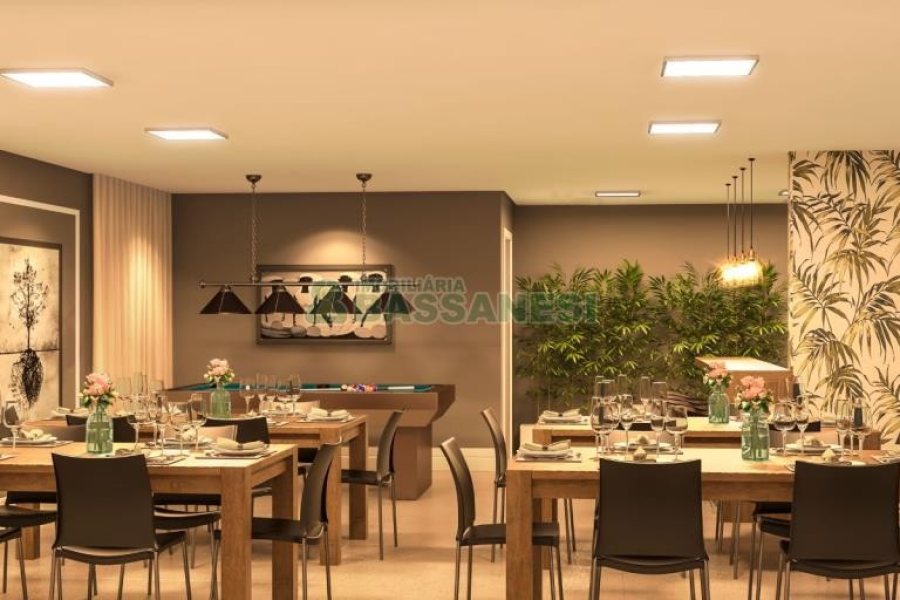 Apartamento com 57m², 2 dormitórios, 1 vaga, no bairro Cinqüentenário em Caxias do Sul para Comprar