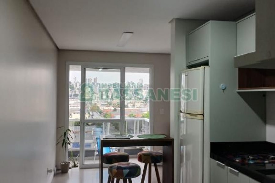 Apto Mobiliado com 55m², 1 dormitório, 1 vaga, no bairro Santa Catarina em Caxias do Sul para Alugar
