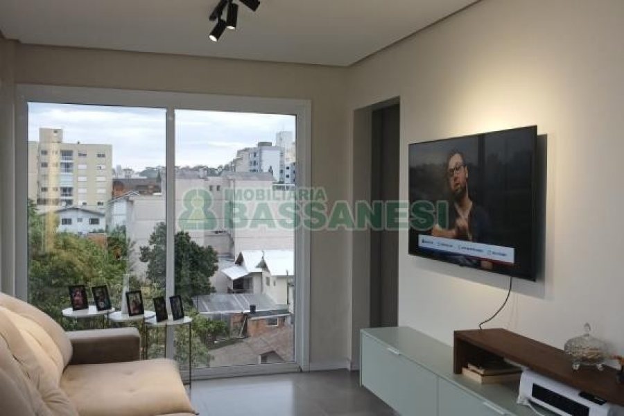Apto Mobiliado com 55m², 1 dormitório, 1 vaga, no bairro Santa Catarina em Caxias do Sul para Alugar