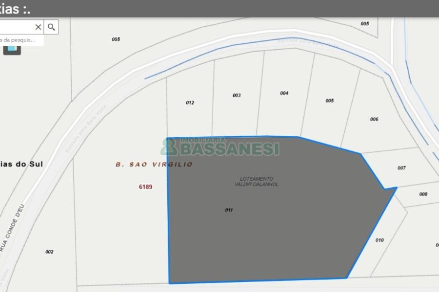 Terreno com 8000m², no bairro São Virgílio em Caxias do Sul para Comprar