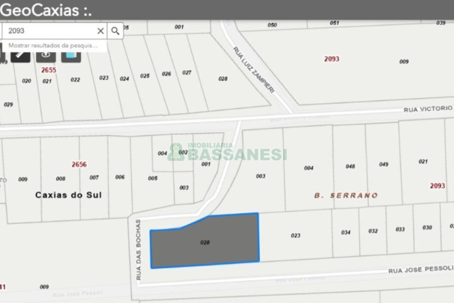 Terreno com 1500m², no bairro Serrano em Caxias do Sul para Comprar