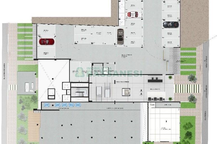 Sala com 34m², 1 vaga, no bairro Exposição em Caxias do Sul para Alugar ou Comprar